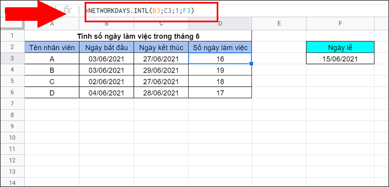 V&iacute; dụ về h&agrave;m